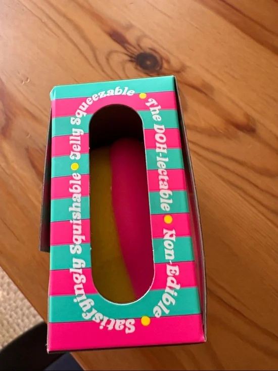 Needoh Jelly Donut Pink Squishable Toy - Picture 5 of 5